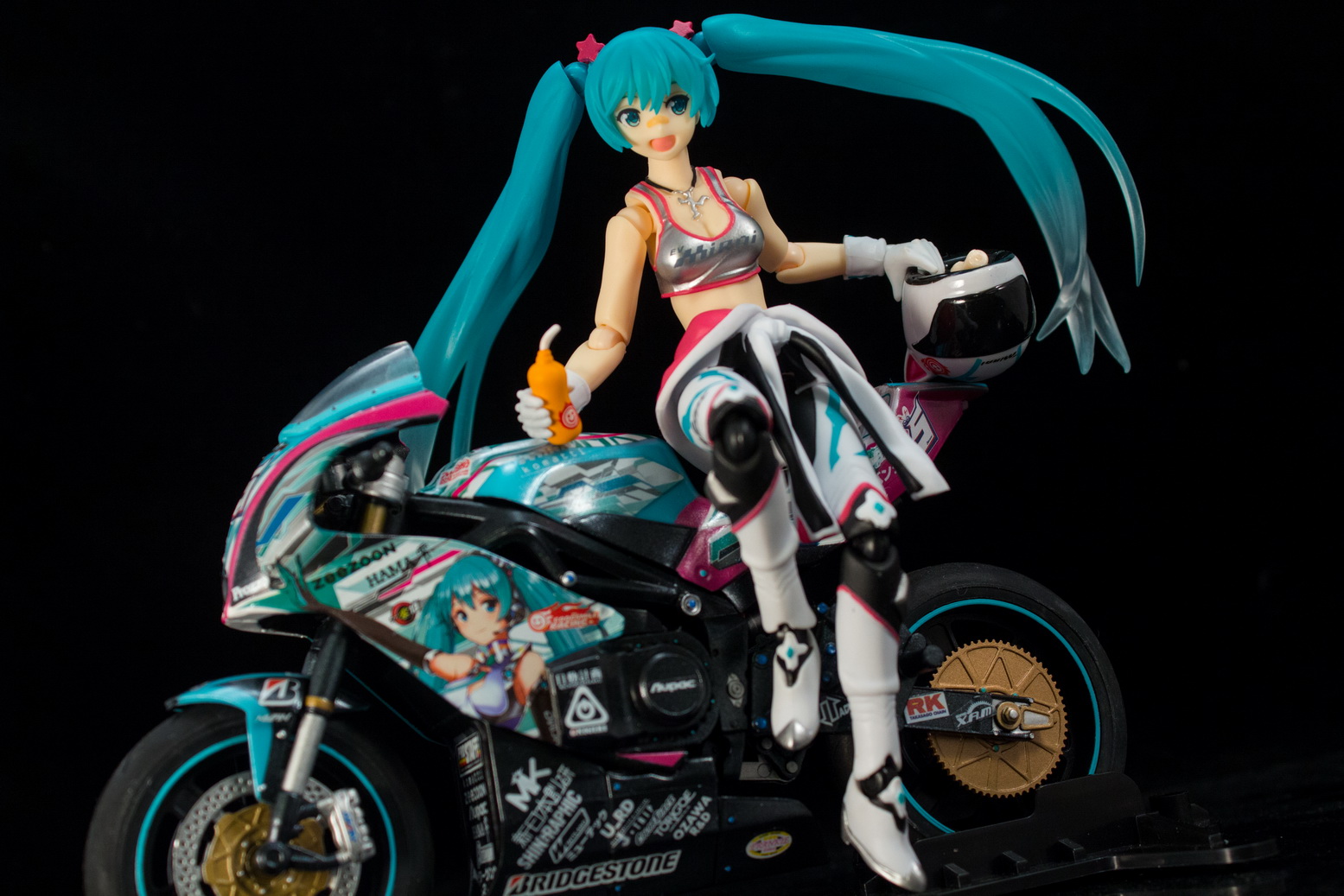 【香车美人】赛车初音2013 电单车