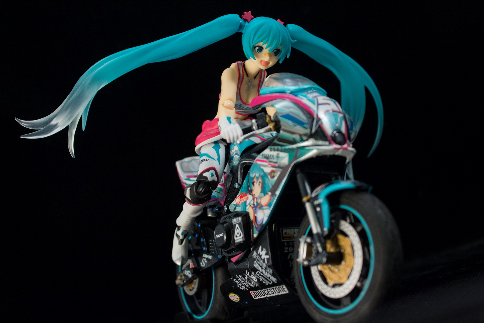 【香车美人】赛车初音2013 电单车
